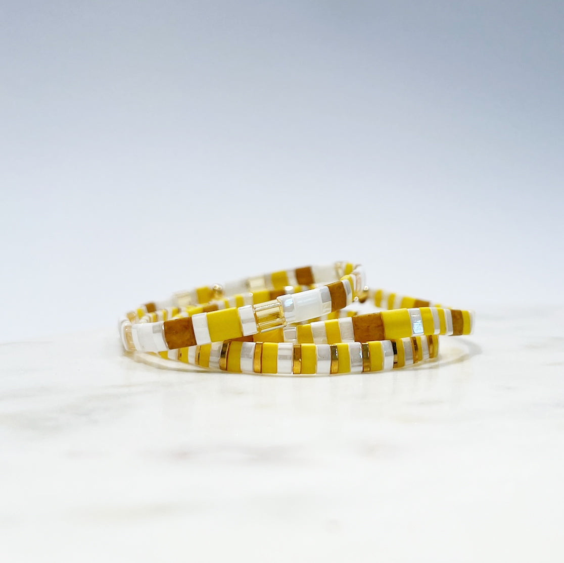 Golden Bloom - set van 3