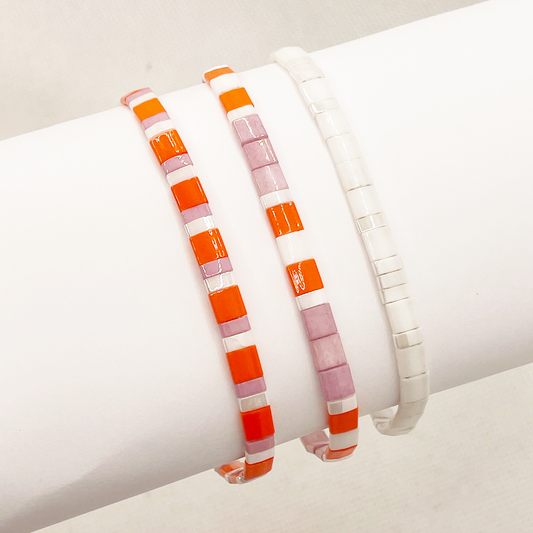Armbandenset - Bubblegum Blush
