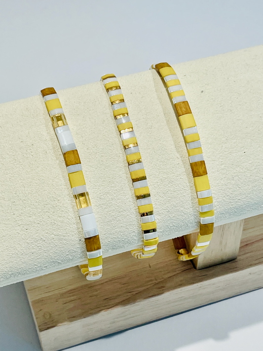 Golden Bloom - set van 3